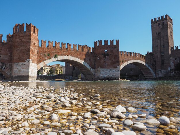 Castelvecchio-Brücke alias Scaliger-Brücke in Verona