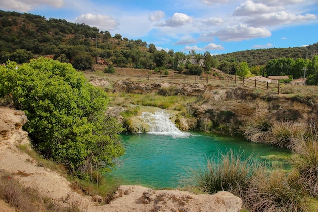 Foto castilla la mancha parque natural de las lagunas de ruidera paisagismo e entorno natural