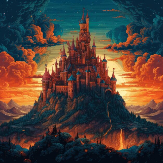 El castillo de un álbum de john lee.