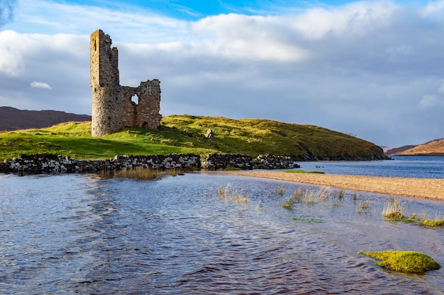 Castillo de Ardvreck Loch Assynt Escocia