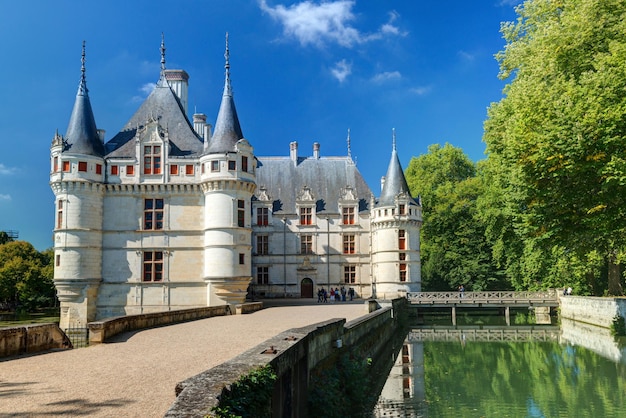 El castillo de AzayleRideau Francia