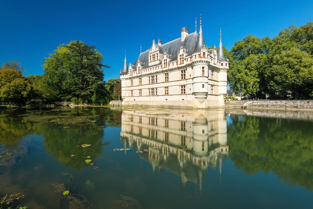 El castillo de AzayleRideau Francia