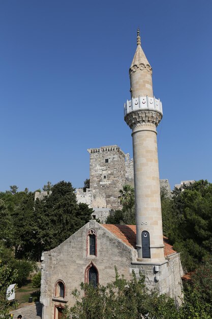 Castillo de Bodrum en la ciudad de Bodrum Turquía