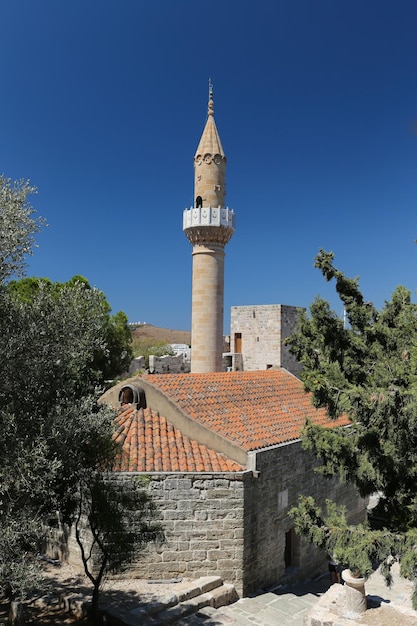 Castillo de Bodrum Mezquita Mugla Turquía