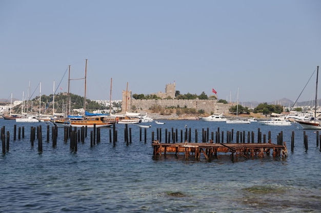 Castillo de Bodrum en Turquía