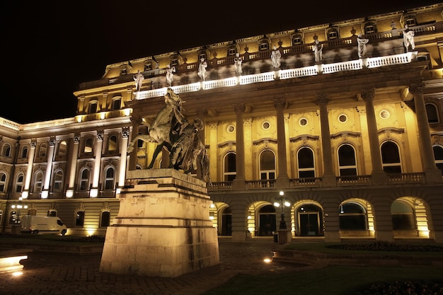 Castillo de Buda en Budapest Hungría