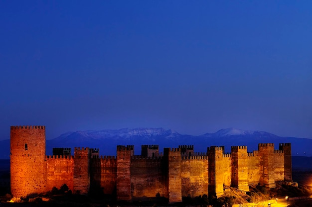 castillo de burgalimar en baños de la encina jaén