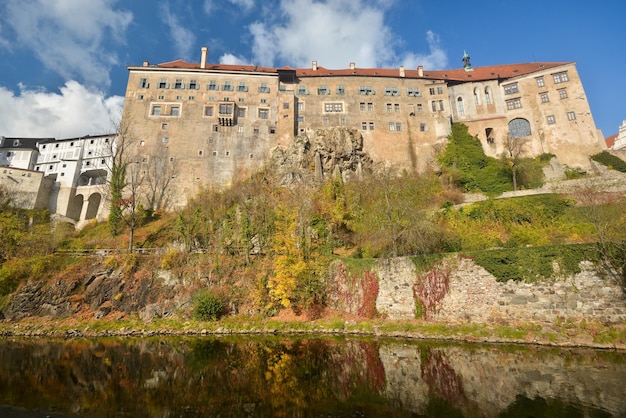 El castillo en checo Krumlov