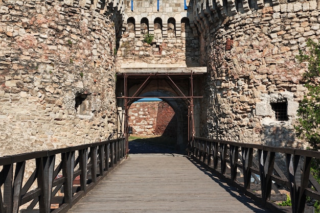 Castillo en la ciudad de Belgrado, Serbia