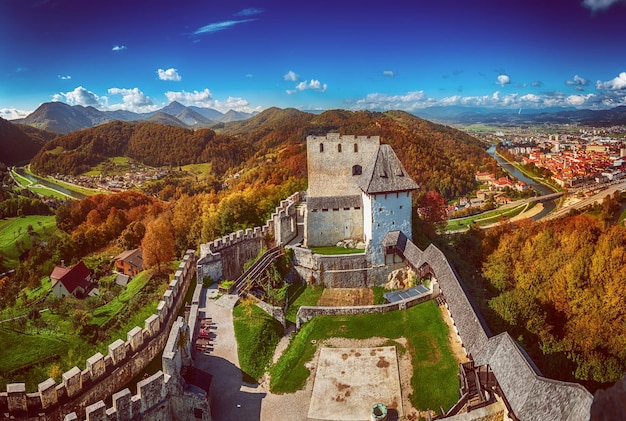 Castillo en la ciudad de Celje