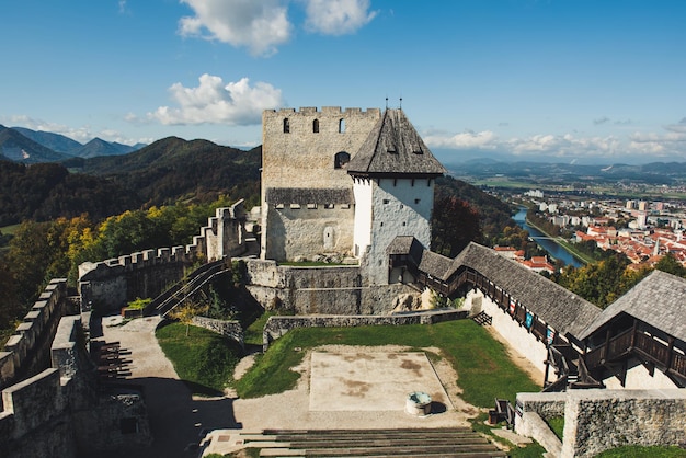 Castillo en la ciudad de Celje