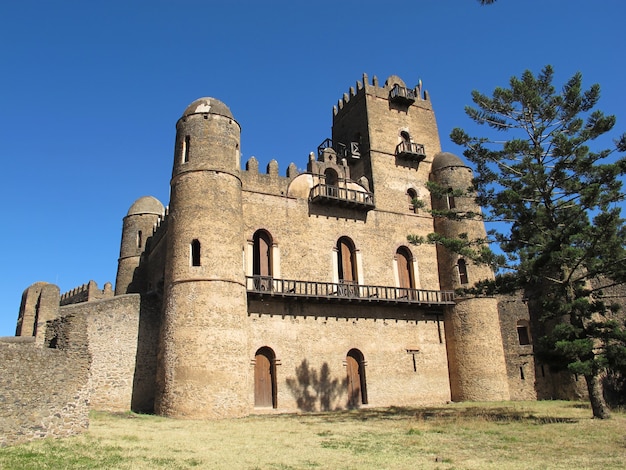 El castillo de la ciudad de Gondor, Etiopía