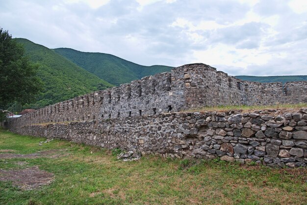 El castillo en la ciudad de Sheki, Azerbaiyán