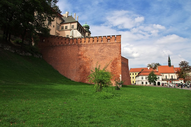 El castillo de Cracovia, Polonia.