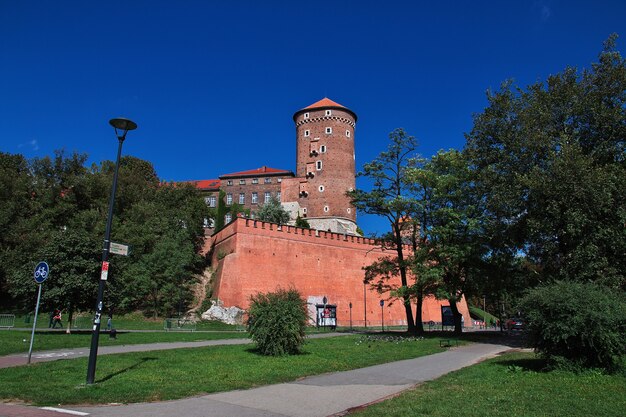 El castillo de Cracovia, Polonia.