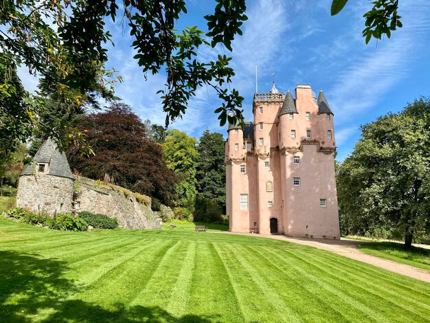 Foto el castillo de craigievar en el condado de aberdeenshire