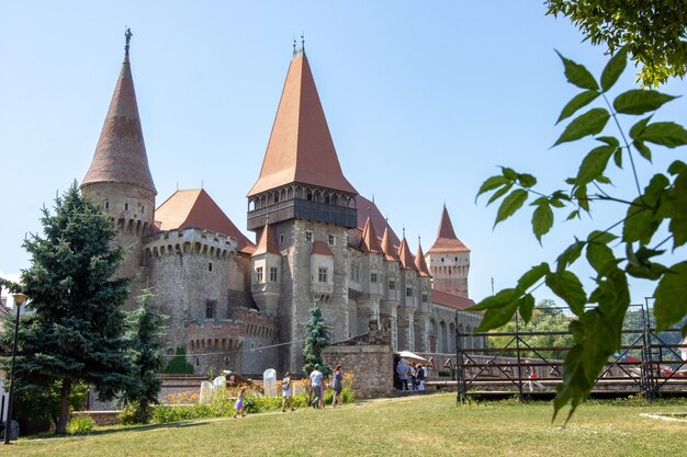 El castillo del cuervo en Rumania.