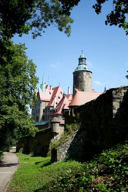 Castillo de Czocha ubicado en la localidad de Sucha en Polonia