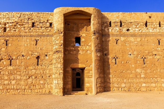 El castillo del desierto Qasr Kharana Al Kharaneh Jordania