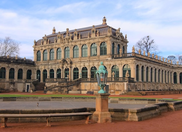 Castillo de Dresden, Alemania, arquitectura.