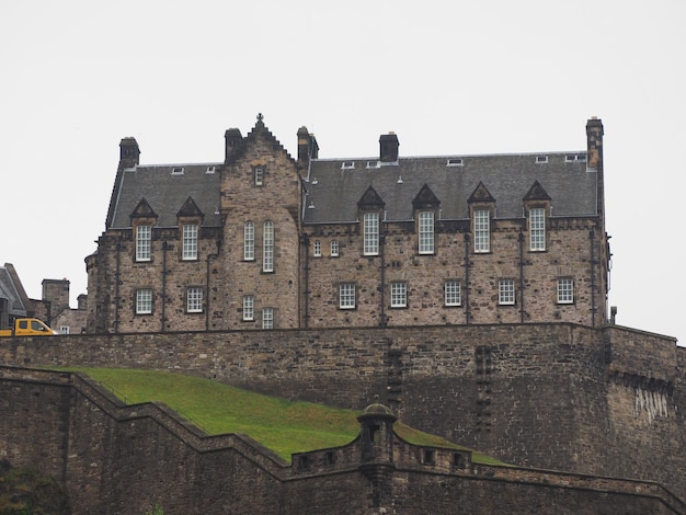 Foto castillo de edimburgo en escocia