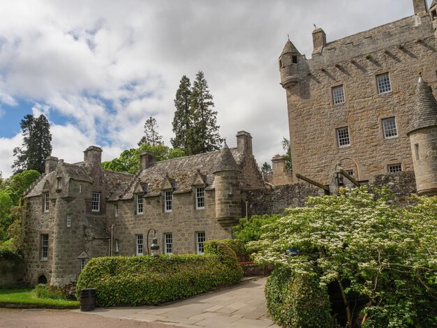 El castillo en Escocia.