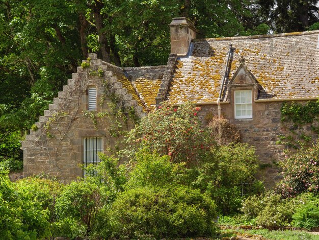 El castillo en Escocia.