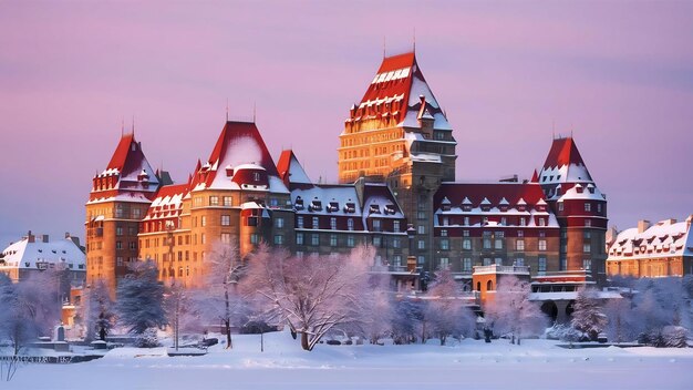 Foto el castillo de frontenac