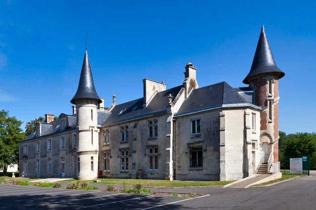 El castillo de Geresme en CrepyenValois.