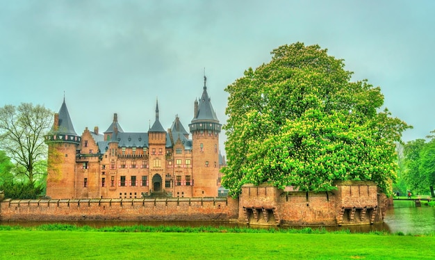 Castillo de Haar cerca de Utrecht, Países Bajos