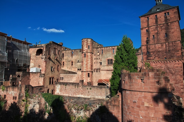 El castillo de Heidelberg, Alemania