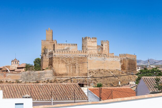 Castillo histórico Alcazaba de Guadix en Granada