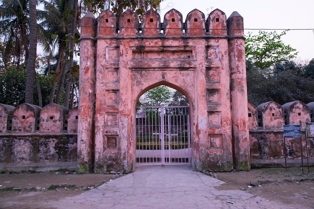 Castillo histórico Idrakpur Fort es un fuerte fluvial situado en Munshiganj Bangladesh