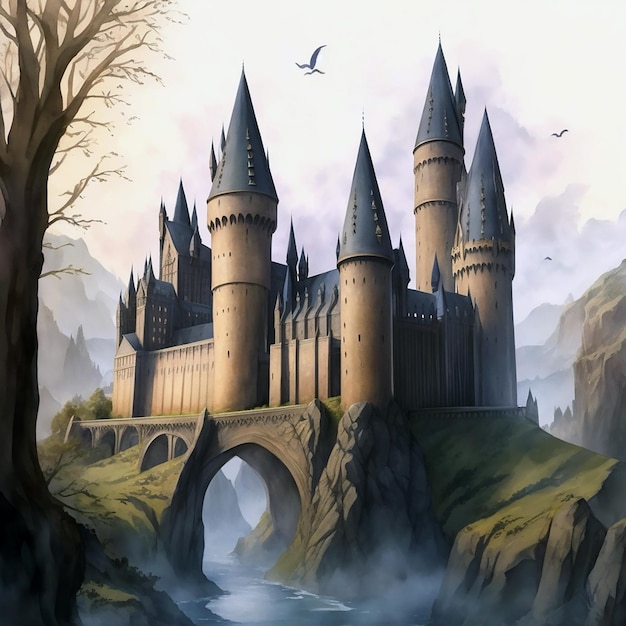 El castillo de Hogwarts