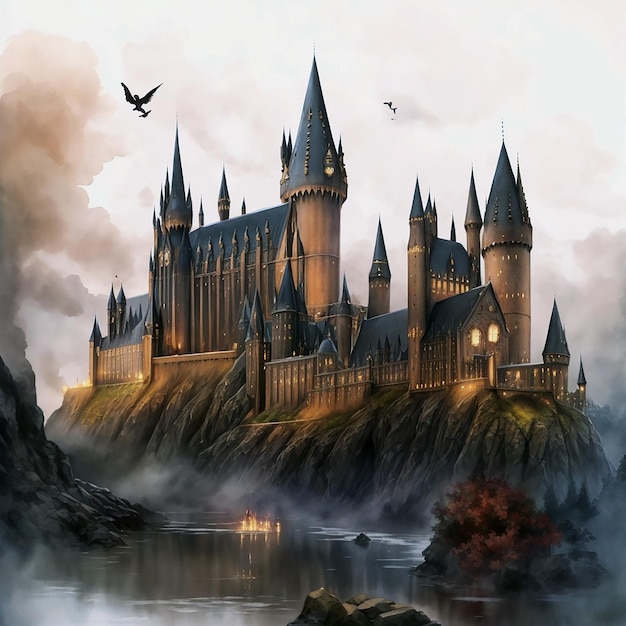 El castillo de Hogwarts