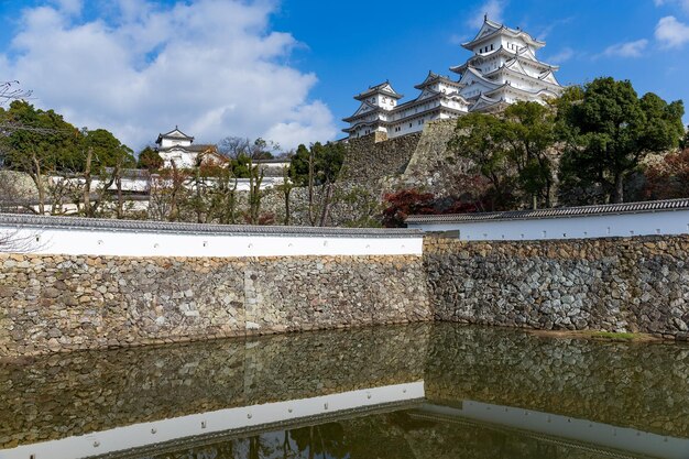 Castillo japonés de Himeji en Japón