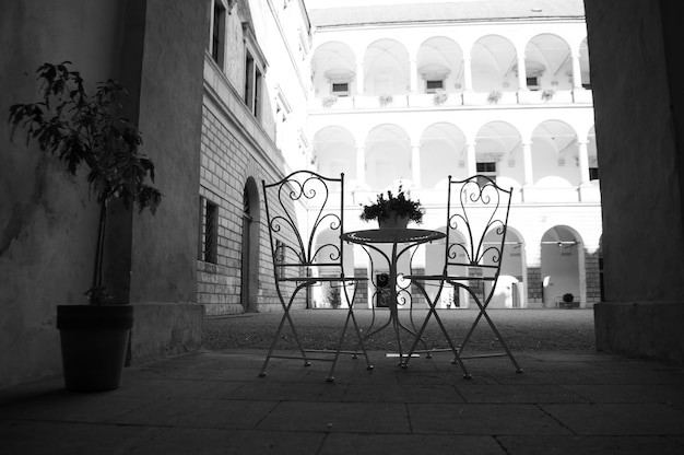 Castillo de Litomysl en la República Checa. está bajo la protección de la UNESCO. bella ciudad