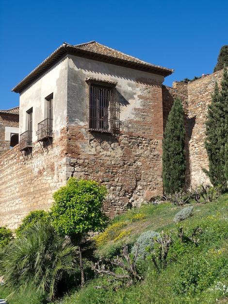 Foto el castillo de málaga