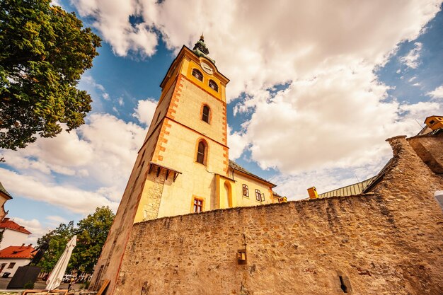 Castillo de mediana edad Barbican en Banska Bystrica Eslovaquia Ciudad fortificación Monumento histórico