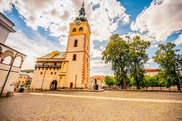 Castillo de mediana edad Barbican en Banska Bystrica Eslovaquia Ciudad fortificación Monumento histórico