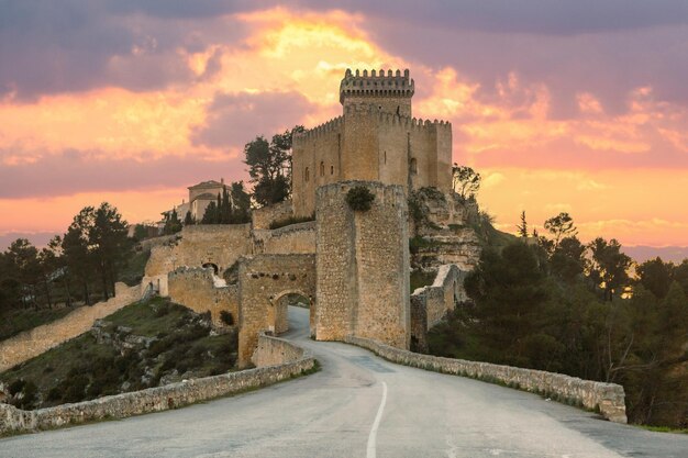 Castillo medieval en Alarcón Cuenca