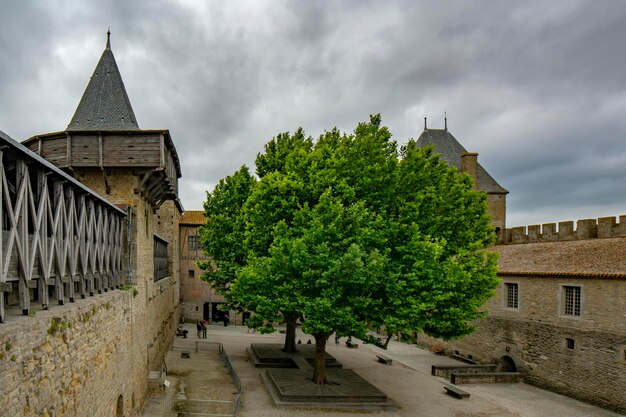 Castillo medieval de Carcasona Francia