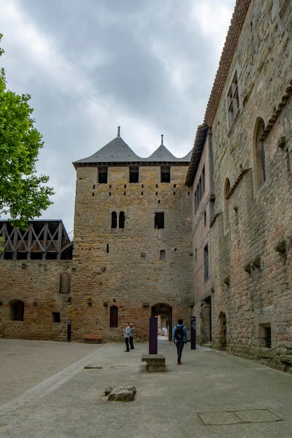 Castillo medieval de Carcasona Francia