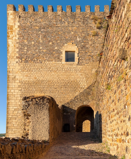 Castillo medieval de Castelo de Vide. Portugal.