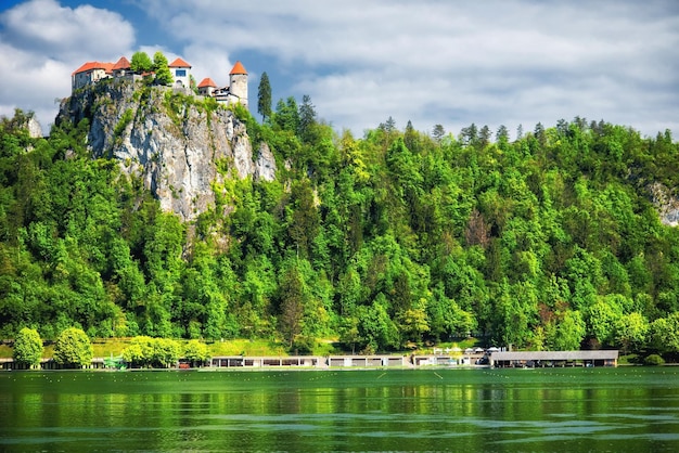 Castillo medieval Lago Bled