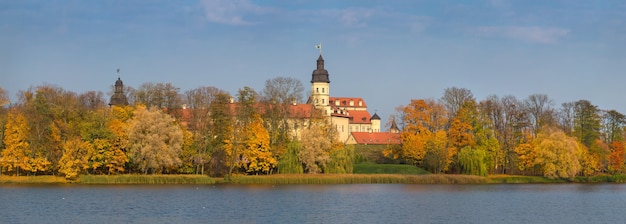 Castillo medieval en Niasvizh, Bielorrusia