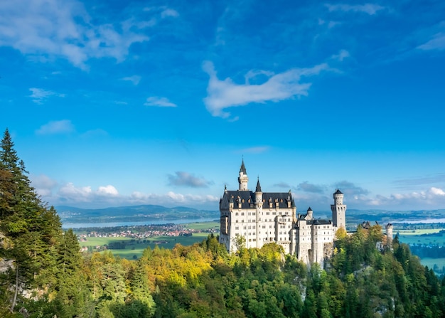 Castillo de Neuschwanstein en Alemania