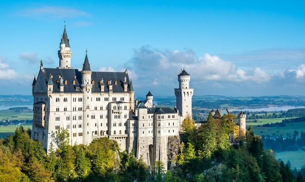 Castillo de Neuschwanstein en Alemania