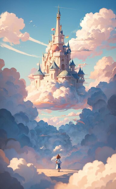 Castillo entre las nubes