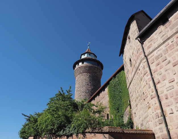 Castillo de Nuernberger Burg en Nuremberg